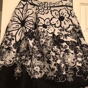 Sharagano studio floral skirt size 12